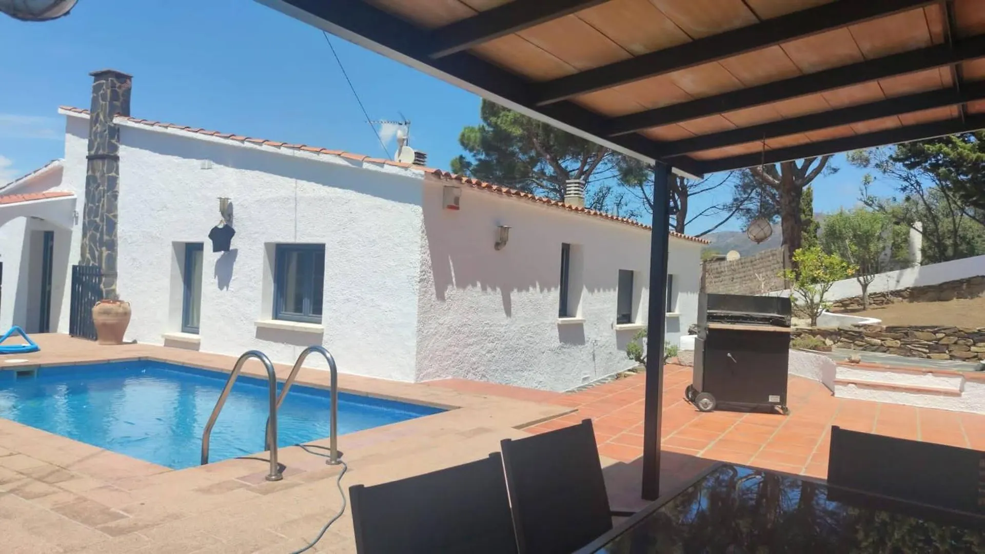הוילה Preciosa Casa En Roses Con Vistas Al Pueblo Y Al Mar Av-33 ספרד